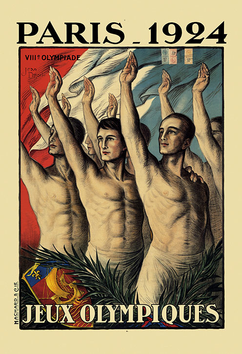 Olympic Games poster, Paris 1924