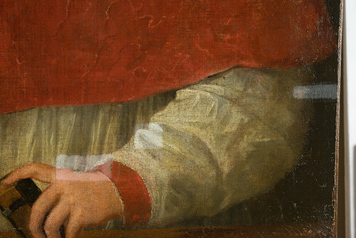 Cleaning tests carried out on 'Portrait of an Unknown Young Cardinal'