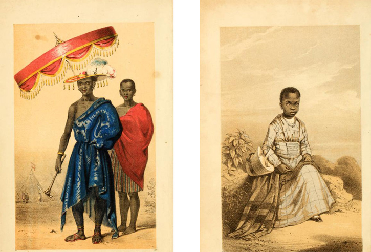 Illustrations from 'Dahomey and the Dahomans'