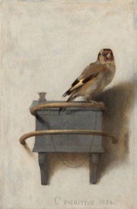 1654, oil on panel by Carel Fabritius (1622–1654)