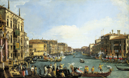 Canaletto: Two paintings, one perspective