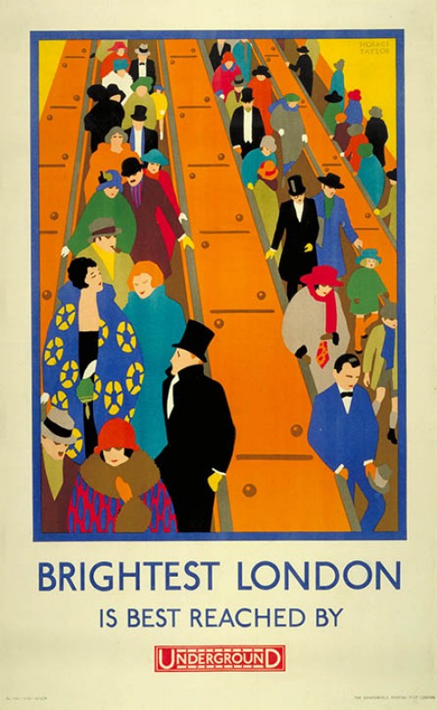 Brightest London is Best Reached by Underground
