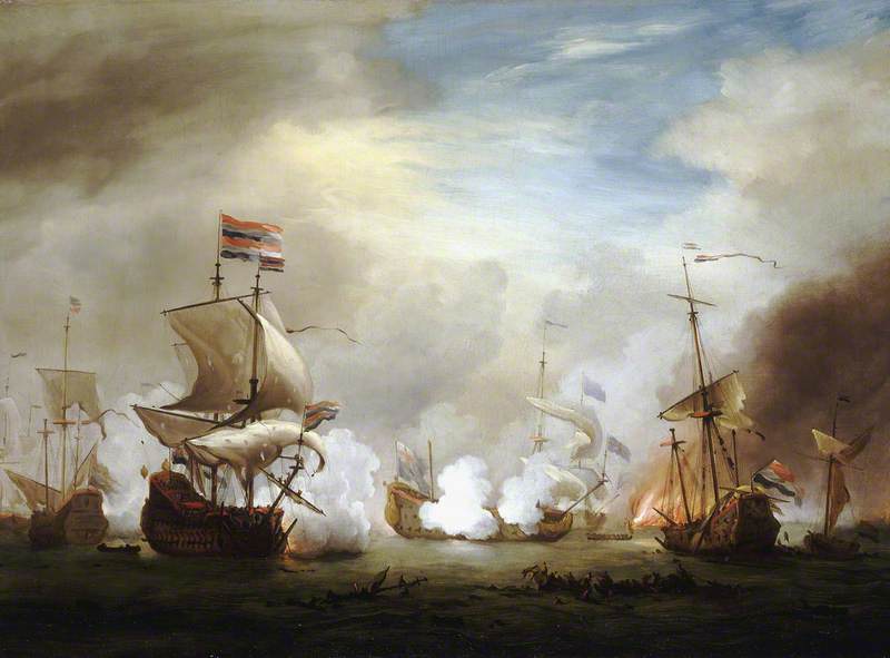 The Battle of the Texel, 11–21 August 1673