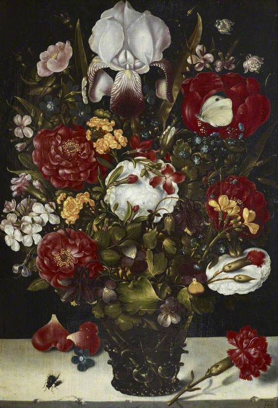 Still Life of Flowers in a Vase