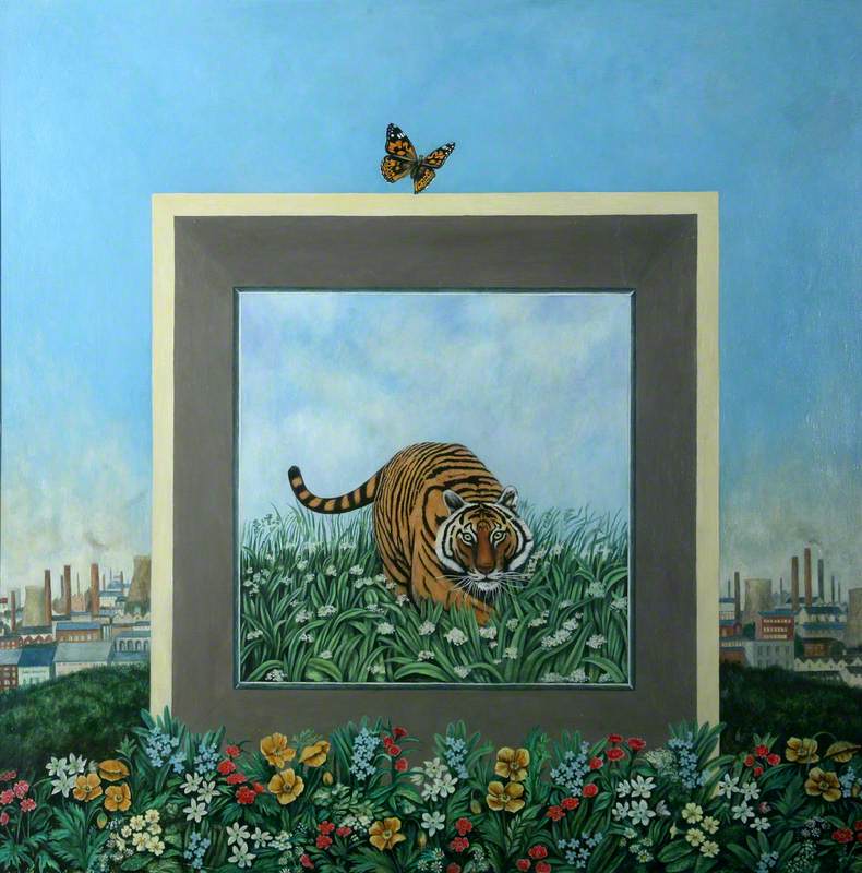 Tiger Mirror Box